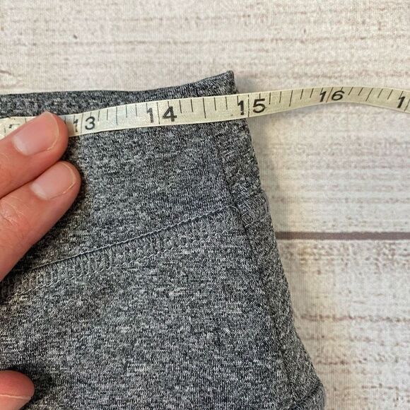 Reebok performance women L dri fit compression legging capris grey - Picture 9 of 10